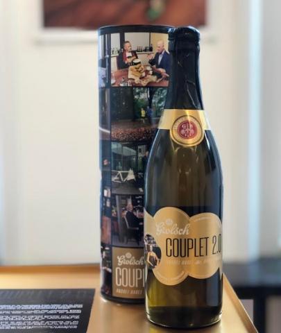 Grolsch Couplet 2.0 fles waar er slechts 50 zijn afgevuld // Foto: Tessa Wiegerinck